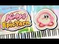 Kirby's Epic Yarn - Flower Fields Theme Piano Tutorial Synthesia