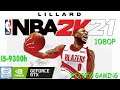 NBA 2K21 - GTX1650 - i5 9300h | 1080p | Benchmarks - HIGH Settings | HP PAVILION 15