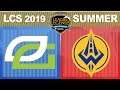 OPT vs GGS - LCS 2019 Summer Split Tiebreaker - OpTic Gaming vs Golden Guardians