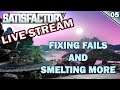 Satisfactory Starting From Scratch: Fixing Fails and Smelting More