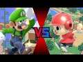 SSBU - Luigi (me) vs Male Villager