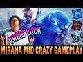 👉 CHRIS LUCK Amazing Gameplay With Mirana On Mid - Cant Escape From Him And His Arrows