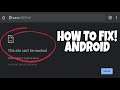 FIX - This Site Can't Be Reached(DNS_PROBE_FINISHED_NXDOMAIN) | Android