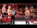 FULL MATCH - Cain Velasquez & Rey Mysterio vs. Brock Lesnar & Lars Sullivan : RAW, Nov 12, 2019