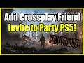 How to Invite Player to Party & Add Crossplay Friend (Hell Let Loose PS5)