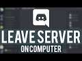 How To Leave Discord Server on PC (Quick & Simple)