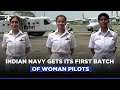 Indian Navy Gets Its First Batch of Woman Pilots For Maritime Reconnaissance
