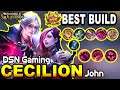 MVP! Cecilion Best Build 2021 Top 1 Global Cecilion by John