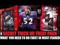 SECRET TRICK OR TREAT PACK 88 OVR! WHAT YOU NEED TO DO FIRST IN MOST FEARED| MADDEN 20 ULTIMATE TEAM