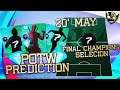 💎DEADPOOL  POTW ¿POTS, FINAL CHAMPIONS? PREDICCIÓN "POTW MAY 20" PES 2021 & PESMOBILE
