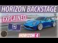 HORIZON BACKSTAGE EXPLAINED Forza Horizon 4 Update 28 NEW Feature FH4 Horizon Backstage Pass Update