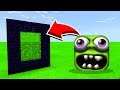 How To Make A Portal To ZOMBIE TSUNAMI in Minecaft Pocket Edition/MCPE
