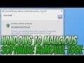 How To Use Windows 10 Malicious Software Removal Tool Tutorial | Scan Your PC For Malware