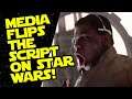 Media FLIPS THE SCRIPT on Disney Star Wars! PRETENDS to Care About Finn Now?!