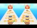 PANCAKE RUN 🧁⭐️ - All Levels Gameplay Walkthrough Android, iOS v.3