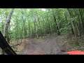 Riding a Can-Am Maverick Trail 800 DPS at Anthracite Outdoor Adventure Area