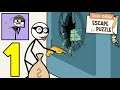 Thief Draw: Escape Puzzle - Level 1-20 Gameplay Part 1 (Android, iOS)
