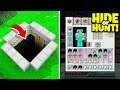 this SECRET Minecraft BUNKER is hiding the richest player.. (Hide Or Hunt #6)