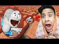 إذا رأيت هذا القطار المبتسم في ماين كرافت ، اهرب سريعًا !! (مخيف)🔥😱