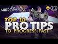 10 Pro Tips to Progress FAST! : Disney Mirrorverse