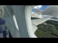Belly Crash Landing on a Field Boeing 777-300ER