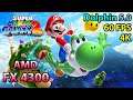Dolphin 5.0 • 60FPS • 4K | Super Mario Galaxy 2 - FX 4300 | GTX 1660 Super