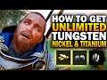 How To Get UNLIMITED Tungsten, Nickle, & Titanium! Assassin's Creed Valhalla Tungsten Ingot