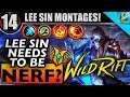 WILD RIFT LEE SIN MONTAGE #14 | League of Legends: Wild Rift
