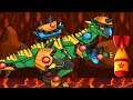Stegoceras - Transform Dino Robot General Mobilization Gameplay
