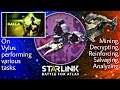 Switch Starlink: Battle for Atlas DDE G59, 1P gameplay, Performing various tasks on Vylus.