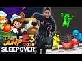 TripleJump E3 Sleepover NIGHT 1! - Overcooked & Gang Beasts | TripleJump Live