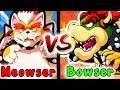 What If BOWSER And MEOWSER Ended Up In A Battle? - Super Mario Versus