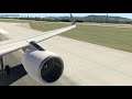 [X-Plane 11] ToLiSS Airbus A321 - Landing at Geneva LSGG