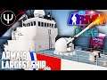 ARMA's LARGEST Drivable SHIP (Coast Guard Cannon Ship vs Helicopter!) — ARMA 3 Life