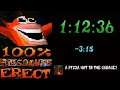 Crash Bandicoot - 100% Speedrun in 1:12:36 by Riko