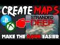 How To Make Stranded Deep PS4/XBOX Easier Or Harder! Custom Map Making! Now Free With PS Plus