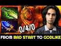 SUMAIL Mid Ember Spirit — from 4 Deaths Bad Start to Godlike 7.28 Dota 2