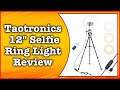 Taotronics Ring Light, 12" Selfie Ring Light with 3 Color Modes Review || MumblesVideos