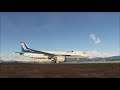 ANA A320 • Approaching Nagasaki Airport • MS Flight Simulator