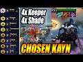 CHOSEN KAYN | 4 Shadow 4 Keeper |  OP Anti Meta Comp | TFT Set 4