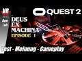 Deus Ex Machina VR Episode 1 / Oculus Quest 2 [App Lab] / Deutsch / First Impression / Spiele