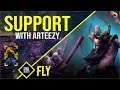 Fly - Witch Doctor | SUPPORT vs Arteezy | Dota 2 Pro Players Gameplay | Spotnet Dota 2