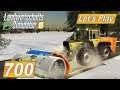 #LS19 #700 Schnee schieben und Courseplay Radlader #Landwirtschaft Farming Simulator 19 mod map