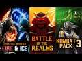Mortal Kombat: Fire & Ice, Battle of the Realms, Kombat Pack y más noticias