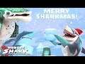 NEW MERRY SHARKMAS!!! (HUNGRY SHARK WORLD vs EVO)