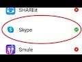 Skype Show on Lock screen On & Off Permission in Android
