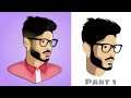 Slow Speed Vector Art | Infinite Design vector tutorial | part 1