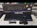2019 12 26 UnBoxing FELICON Mechanical Feel Backlit Rechargeable Wireless 2 4G Keyboard and Mouse