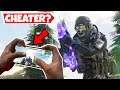 AM I A CHEATER/HACKER? HANDCAM GAMEPLAY IN CALL OF DUTY MOBILE BATTLE ROYALE!