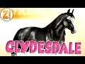 ENDLICH CLYDESDALES! | Horse Riding Tales